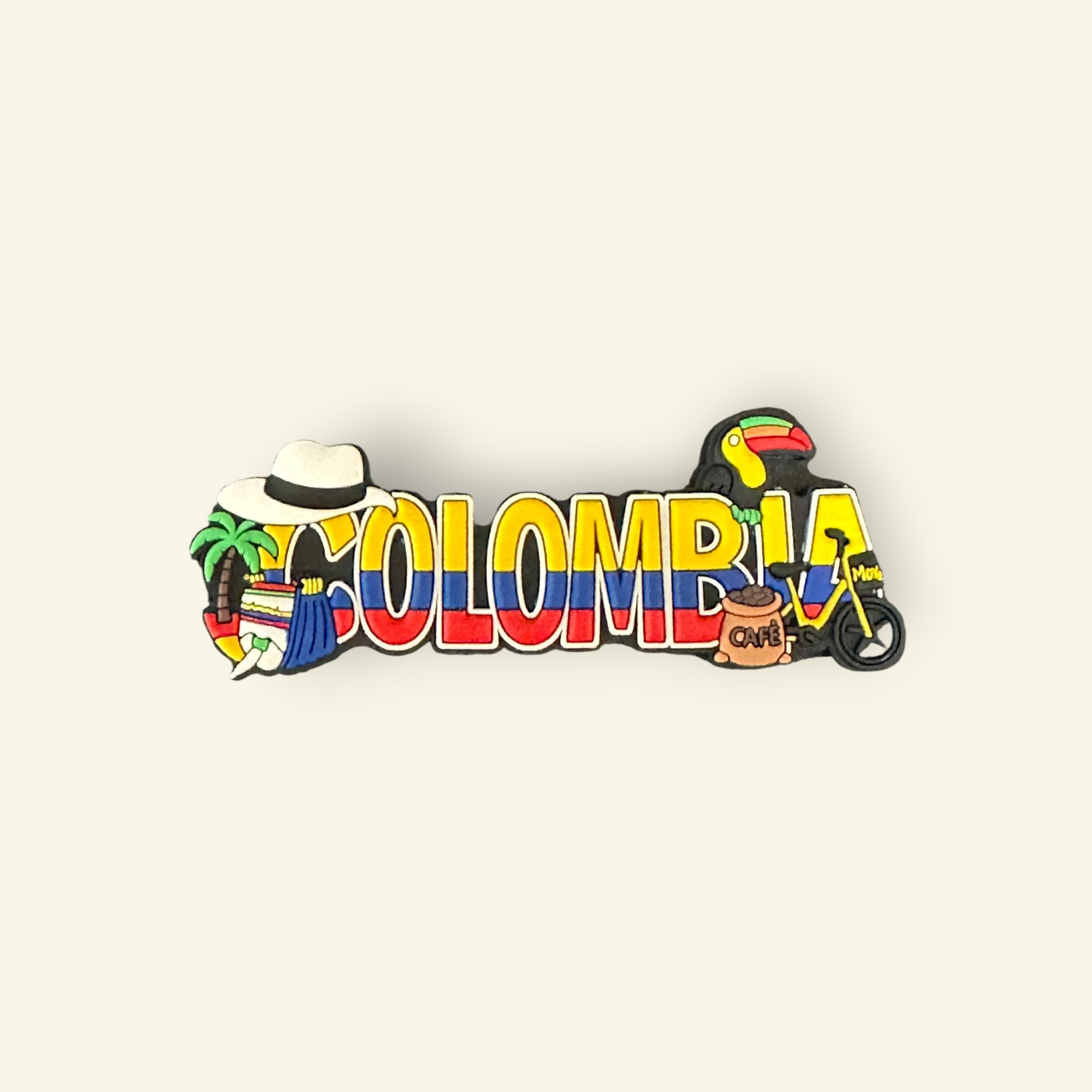 Imán Souvenir Colombia Bicicleta Move REF 015