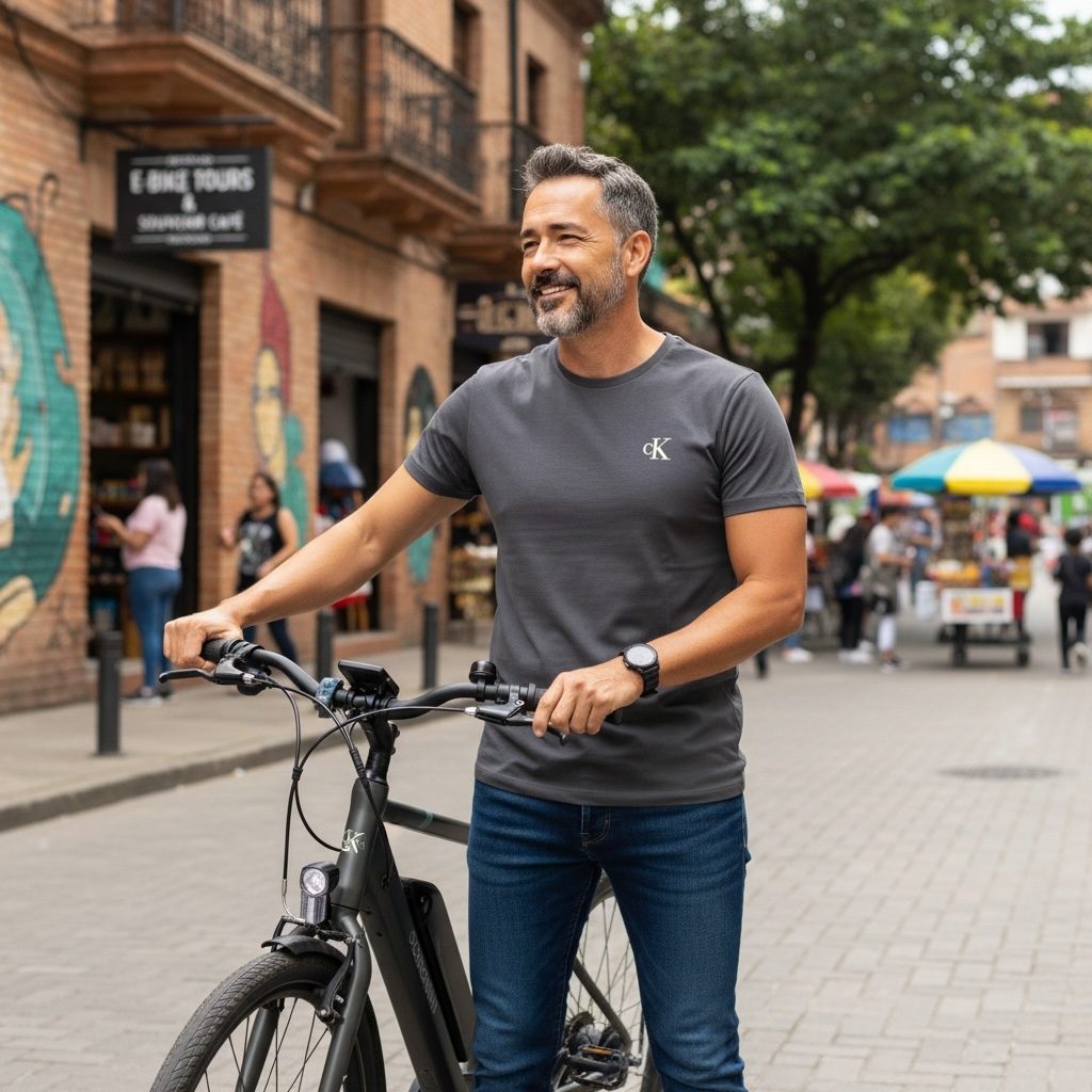 Camiseta Clásica Armani Exchange Gris oscuro